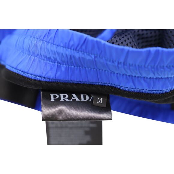 Prada Technical Mesh Jogger s in Blue Polyester - Picture 3 of 3